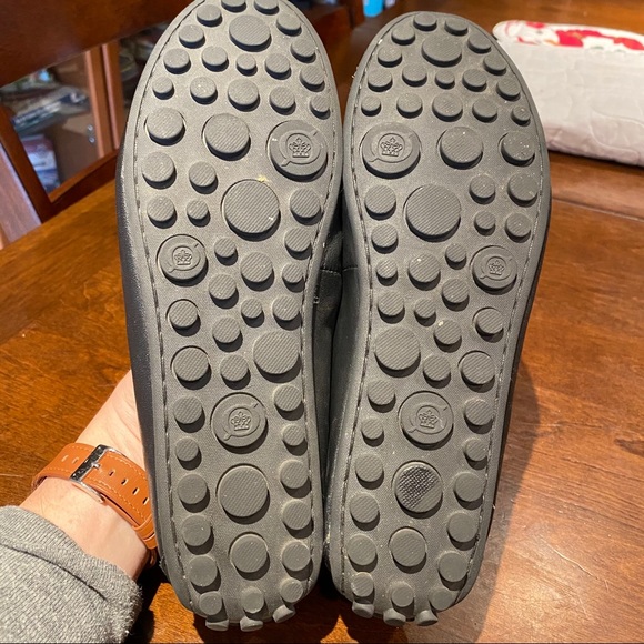 Black Leather Born driving moccasins - Picture 3 of 8